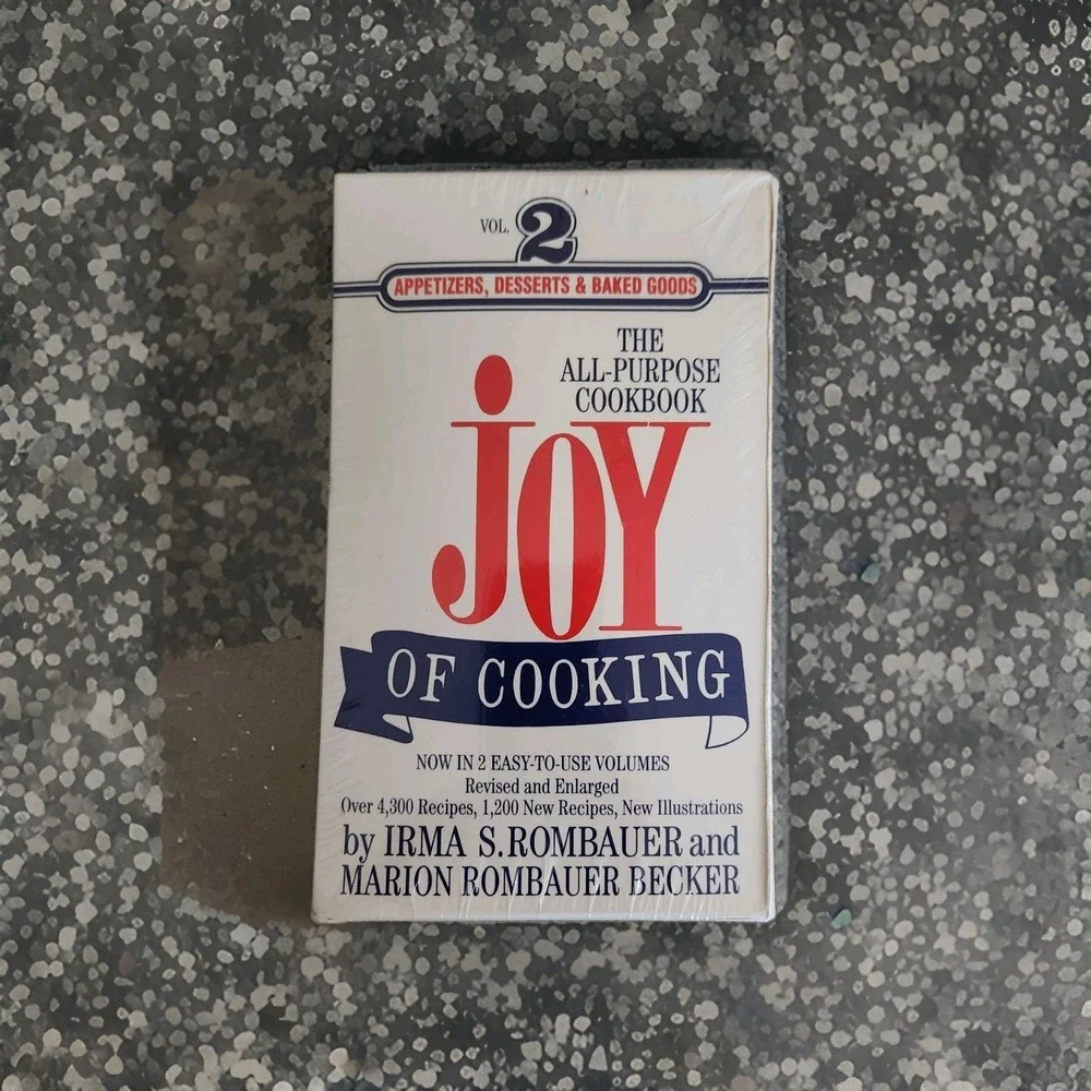 The Joy of Cooking Cookbook 2 Paperback Box Set 1974 Signet Irma Rombauer NEW